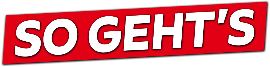 So geht's